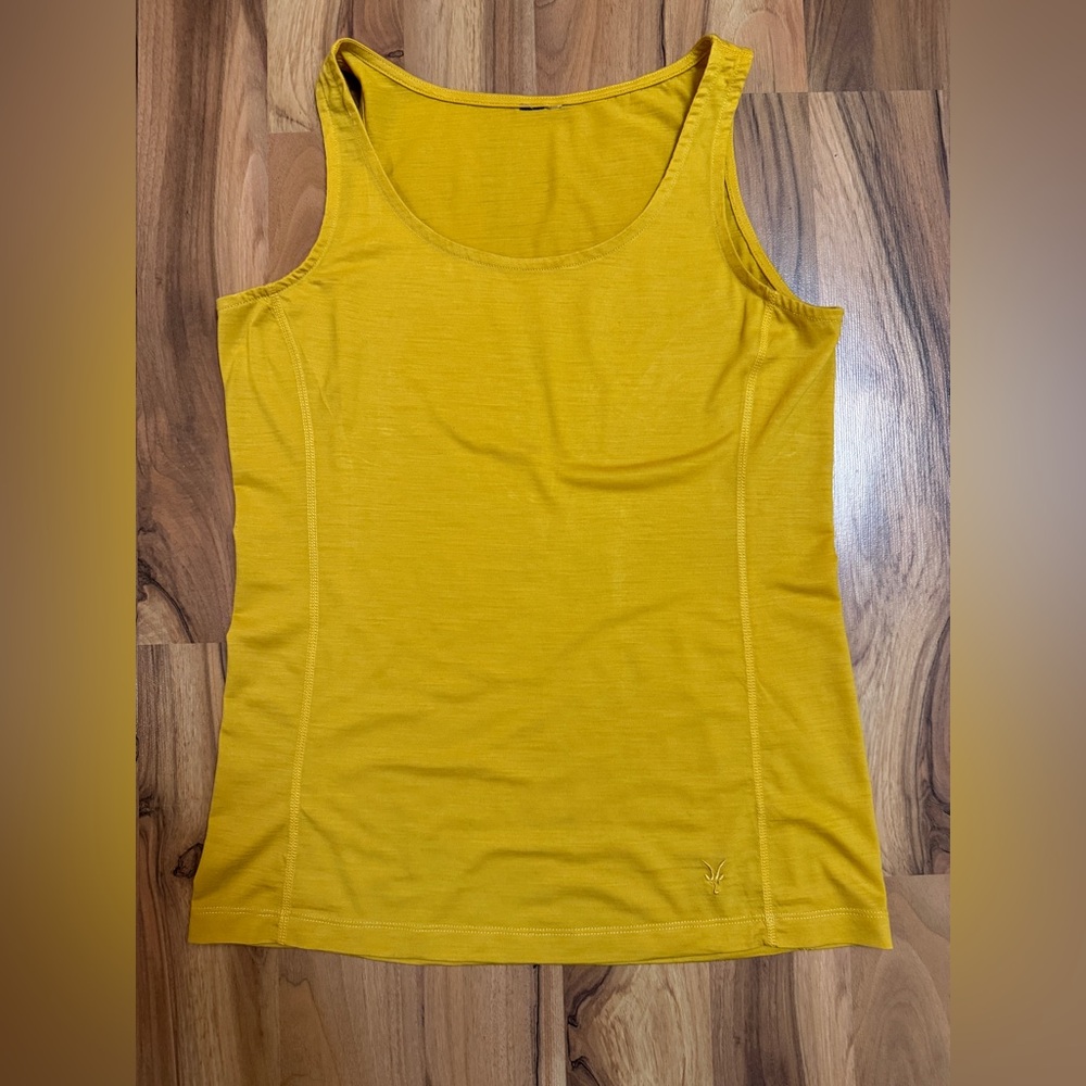 Ibex Indie merino wool tank top. Small